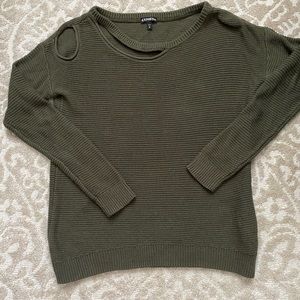 Express Ripped Sweater